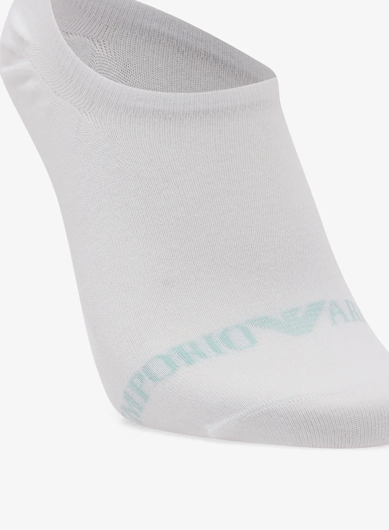 EMPORIO ARMANI  3 Pack Of Logo Liner Socks for Men | Best Price UAE